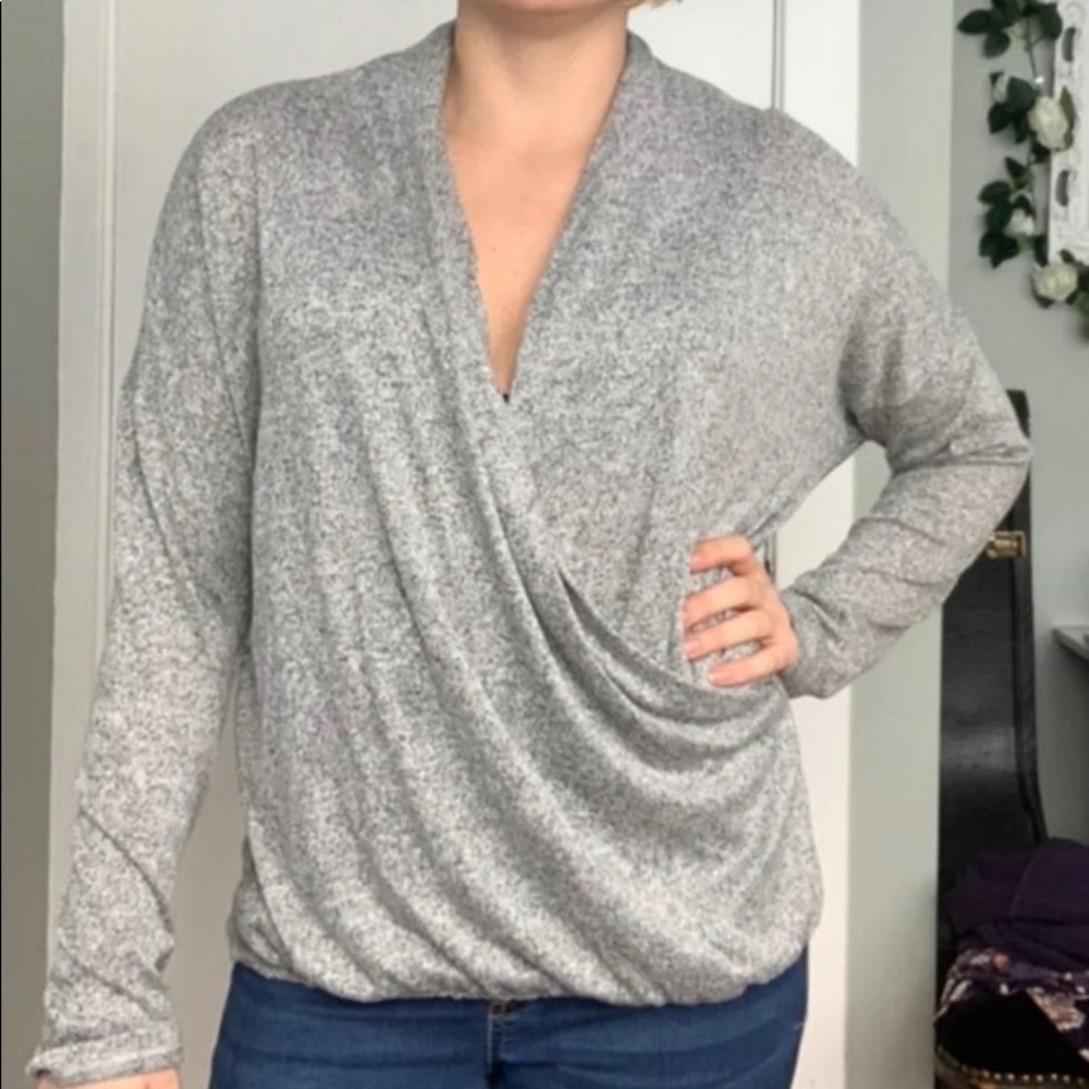 Wrap sweater/Top